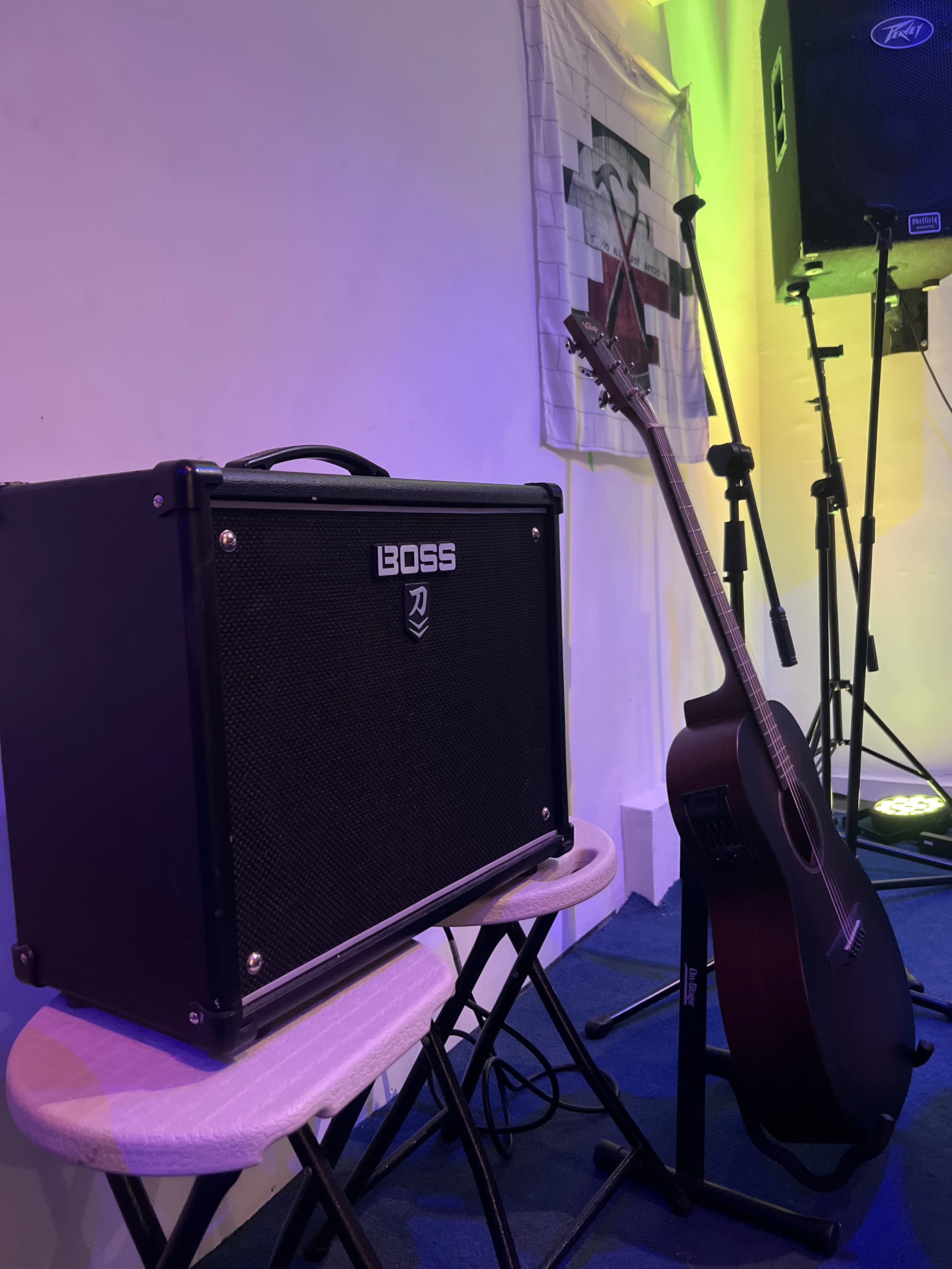 Rehearsal Space Setup